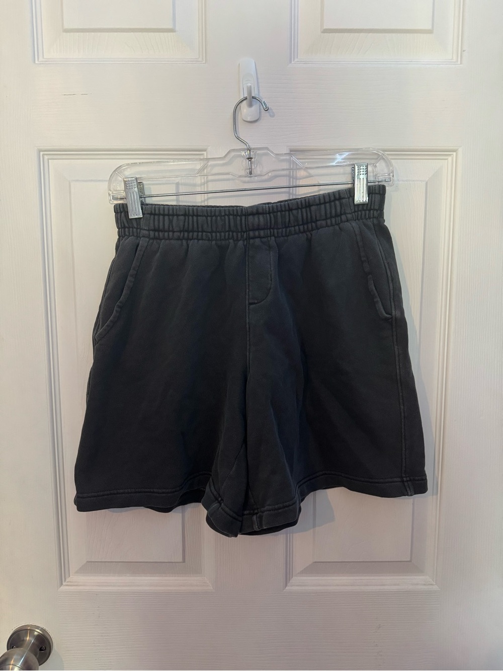 aerie Olive Ribbed Lounge Shorts